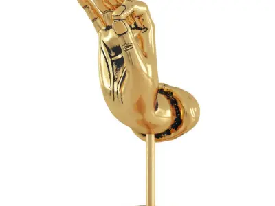 Decorative figurine Hand of Buddha 3D model
