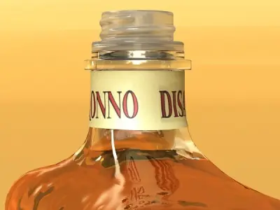 Disaronno Bottle 3D model