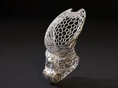 Predator Mask 3D print model