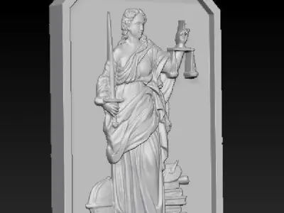 Pendant Themis 3D print model