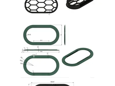 Bumper Ventilation Grill - Auto Tuning 3D print model