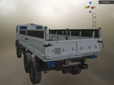 Cargo Truck Low-poly 3D model by ndt5292 from CGTrader