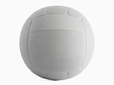 Volleyball Ball 06 Low-poly 3D model