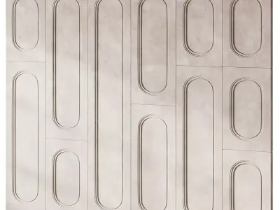 94 Headboard Wall Panel 3D model