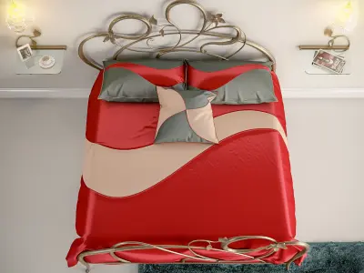 Anemone  Bed 3D model