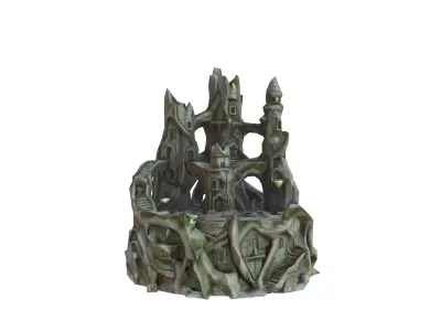 Enchanted Maze Tower Low-poly 3D model