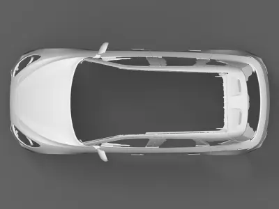 2019 ARCFOX ALPHA T 3D SCANNED MODEL 3D model 3D model