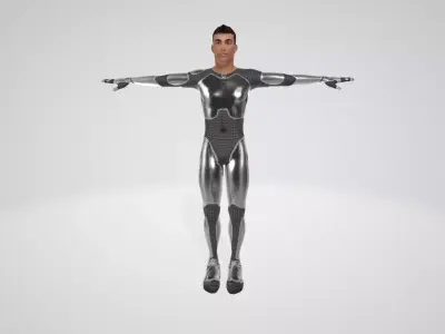 Space Guy Free 3D model