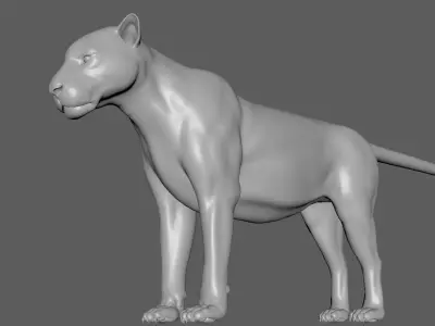 Tiger 3D model