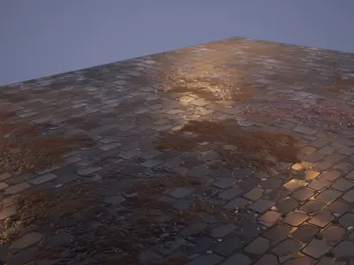 Stylized Cobblestone Material Pack Texture