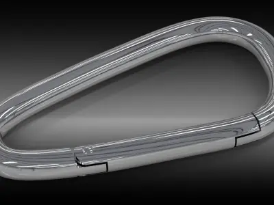 Carabiner - Sports and Work Tool - Free Sample Free low-poly 3D model