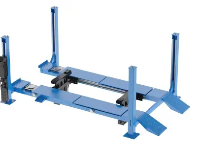 4 Post Car Lift Generic 3D model