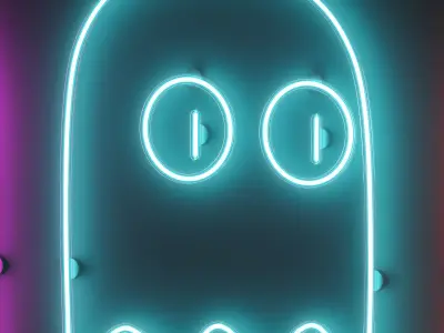 Neon Set 16 3D model