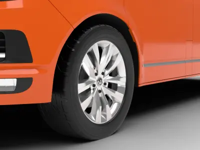 Volkswagen T6 Transporter 2019 3d model  3D model