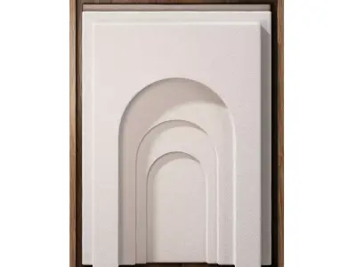 Archway Relief No 19 Artwork by Natasja Lykke 3D model