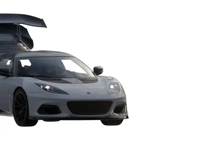 Lotus Evora with interior  3D model