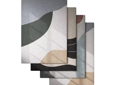 Rug Set 9 3D model