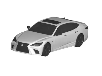 LEXUS LS   3D model