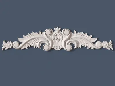 Decorative Onlay 3D model 7