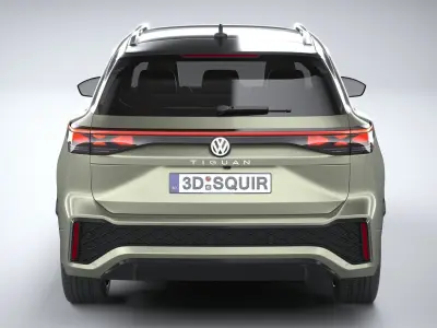 Volkswagen Tiguan R-Line 2026 3D model