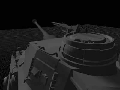 Panzer IV 3D model
