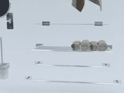 Bathroom Accessories 3D model