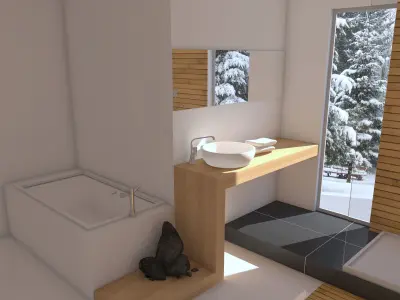 Bathroom 08 3D model