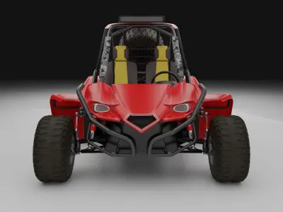 Off Road Go Kart 3D model