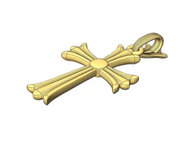 Gothic Cross 3D print model