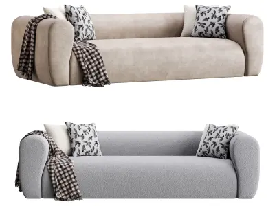 Zola Sofa Family 3D model