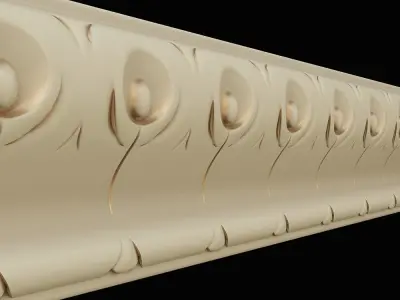 Cornice cnc 3D model