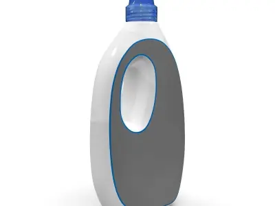 Bottle Detergent 01 3D model