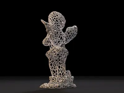 Angel statue 3D print model buy