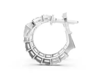 SERPENTI VIPER EARRINGS BULGARI 3D print model