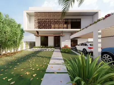 Urban House Concept 3D model