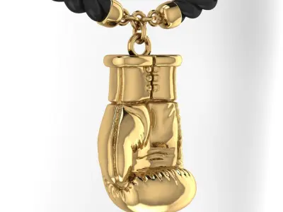 right gloves boxing version 2 3D print model