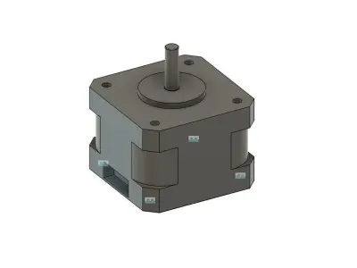 Stepper Motor NEMA 17 - 3D Model 3D print model