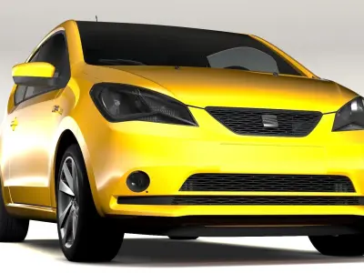 Seat Mii 3d 2016 3D model