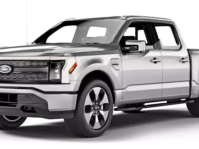  F-150 Lightning 2022 3D model