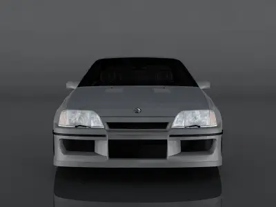 1990 Lotus Carlton Low-poly 3D model
