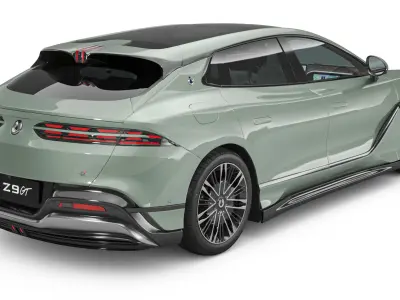 2025 BYD Denza Z9 GT With Interior 3D model