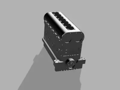 ENGINE PEN HOLDER 3D print model