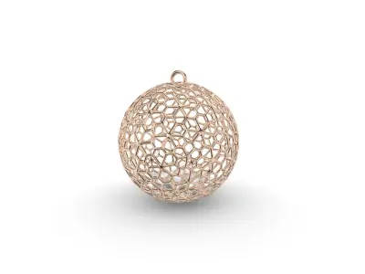Christmas Tree Ball 3D print model