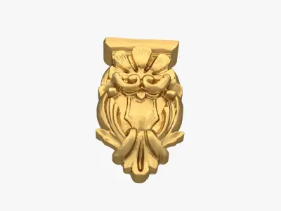 Classic decor ornament 282 3D print model