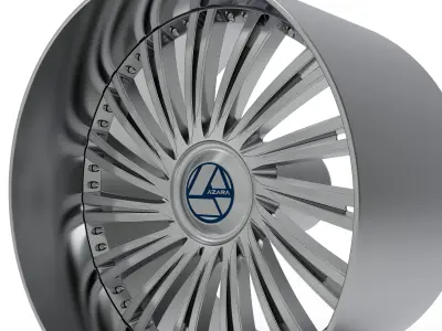 AZARA AZX-102 WHEEL 3D PRINT MODEL 3D print model