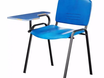 Classroom Chair 3D model