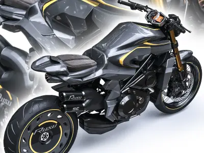 2022 Mv Agusta Rush 3D model
