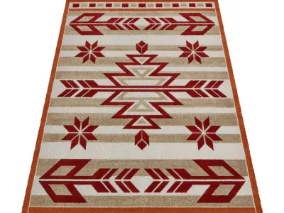 Rug Set 1865 3D model