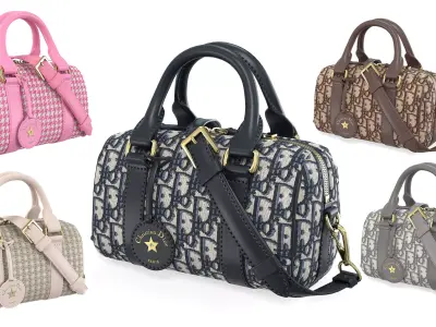 Dior Groove mini Bag Low-poly 3D model