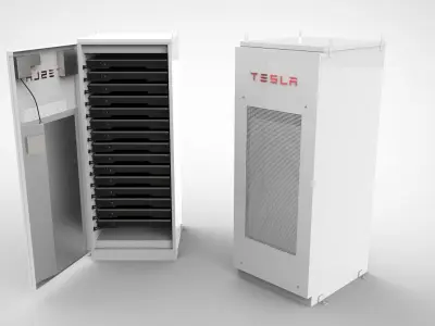 Tesla Powerpack 3D model